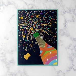 🆕American Greetings-Papyrus Celebration Greeting Card, Blank Inside